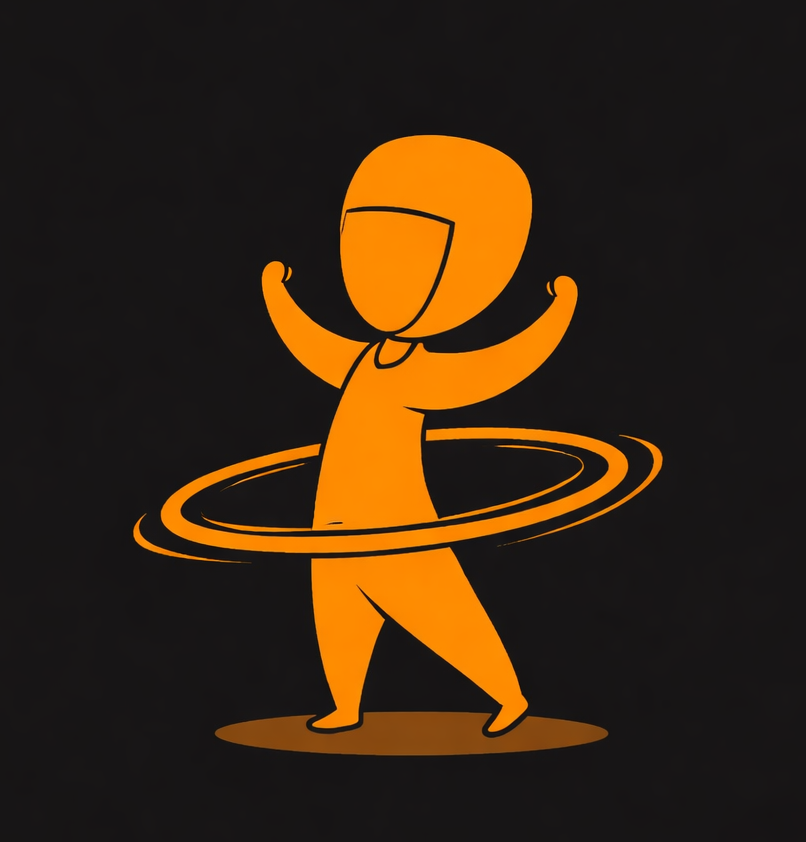 Xiquet jugant al Hulahop